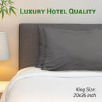 Gogreen Bamboo Rayon Waterproof Pillow Protector, Breathable Pillow Cover - Image 2