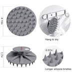 INNERNEED One-piece Scalp Massager Shampoo Brush, Wet & Dry Scalp Care Head - Image 2
