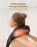 KNQZE Shiatsu Cordless Neck and Back Massager - Image 6