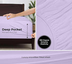 Royale Linens Fitted Sheet Full - Image 3