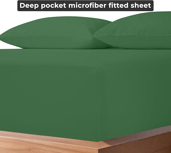 Royale Linens Fitted Sheet Queen - Image 6