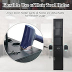 RESHABLE Salon Station for Hair Stylist, Hair Styling Organizer Equipment - Image 4