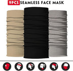 Venswell Neck Gaiter Face Mask Men Women, Seamless Bandana Rave Face Cover - Image 6