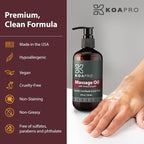 KOAPro Massage Oil for Massage Therapy 2 Pack - Image 5