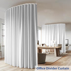 Room Divider Ceiling Mounted Curtains Track Sets Extra Wide Blackout Curtain - Image 2