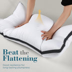 viewstar Bed Pillows Standard Sizes Set of 2, Hotel Quality Cooling Down - Image 4