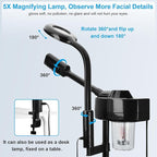 2 in 1 Facial Steamer Professional Ionic Face Steamer - Image 2