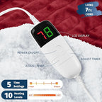 BOMOVA Heated Electric Throw Blanket - Image 2