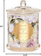 M&SENSE Pear Freesia Spring Natural Soy Wax Candle, 12.7oz 75H Large Jar Slow - Image 9