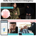 5-in-1 Smart Personal Alarms for Women, 130dB Sound, Notify Emergency Contacts - Image 2