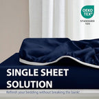 Cathay Home Twin XL Fitted Sheet - Image 2