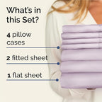 Split King 7 Piece Sheet Set - Image 2