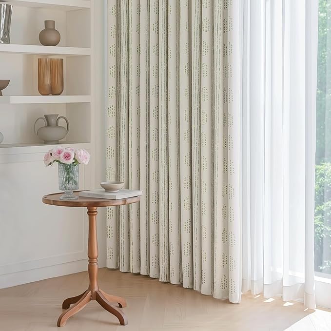 100% Boho Blackout Curtains 84 Inches Long - Image 5