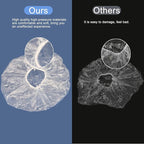 1000 PCS Upgrade Disposable Shower Caps. Ceizioes Waterproof Hair Bath Caps. - Image 4