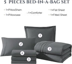 Monbix Twin XL Size Comforter Set - Image 7
