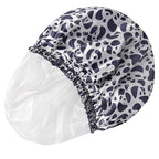 Shower Caps for Women, Double Layers Shower Cap Reusable Waterproof, Bathing - Image 8