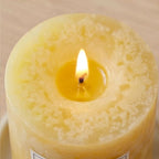 Aroma Naturals Essential Oil Orange and Lemongrass Scented Pillar Candle - Image 9