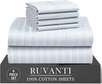 RUVANTI 6 Pcs Cotton Sheets by Ruvanti