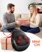 Electric Neck Massager Pillow, Ultra-Quiet Corded Neck and Shoulder Massager - Image 8