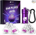 Reure High Fidelity Concert Ear Plugs, Noise Cancelling Silicone Ear Plugs 2 by Reure