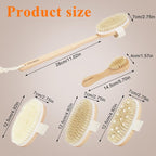 SAMEBUTECO Dry Brushing Body Brush Set - Image 3