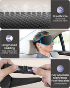 WAOAW Sleep Mask for Men Women: Blackout Eye Masks for Sleep - Image 4