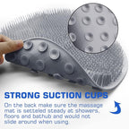 2PACK Shower Foot Scrubber Mat Back Washer Back Exfoliating Bath Wash Pad Wall - Image 6