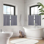 Wdfour24x36 Inch Pinch Pleated Blackout Cafe Curtains - Image 6