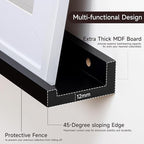 Floating Picture Ledge Shelves for Wall Set of 2, 84 Inches Picture Ledge Shelf - Image 5