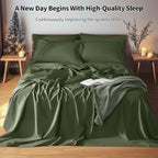 LBRO2M 100% Pure Linen Sheet Set Deep Pocket Up to 16" Bed Sheets Sets - Image 6