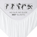 Royale Linens Fitted Sheet Twin - Image 5