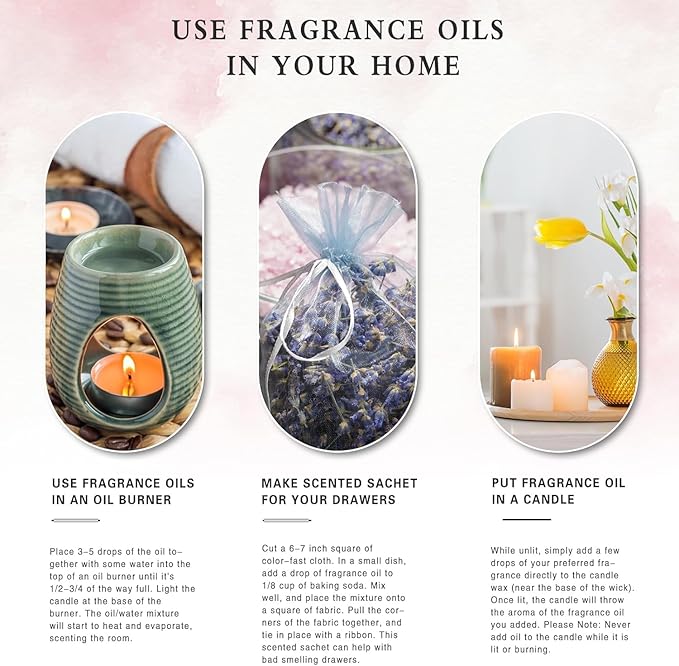 PHATOIL 100ML Morning Osmanthus Fragrance Oils, Huge 3.38fl.oz Bottle Morning - Image 5