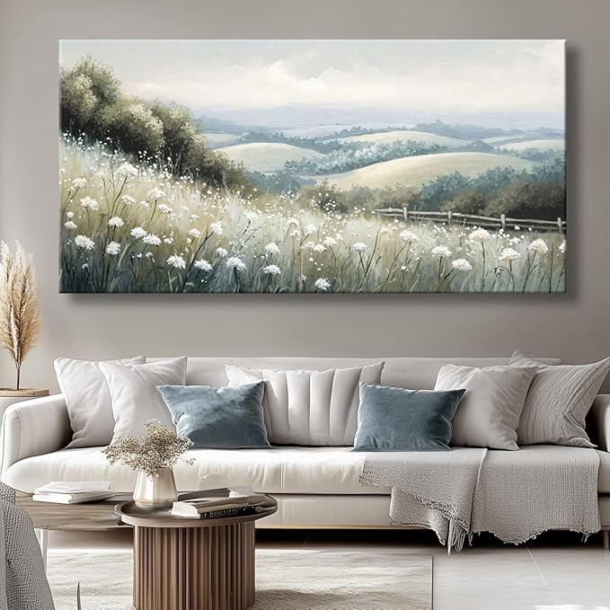 Sea of Flowers Canvas Wall Art - Image 6