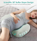 Pregnancy Pillow Cooling for Sleeping, Detachable and Adjustable Double-Sided - Image 4