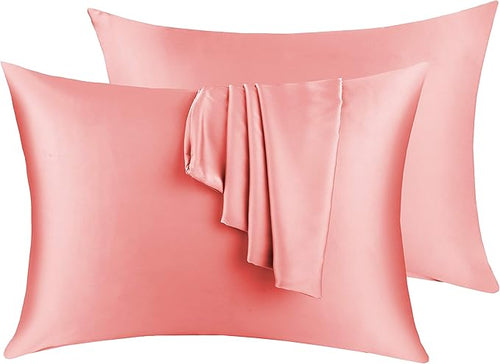 100% Silk Pillow Cases 2 Pack, Mulberry Silk Pillowcase by Victivic