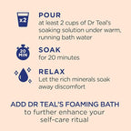 Dr Teal's Salt Soak with Pure Epsom Salt, Glow & Radiance with Vitamin C & - Image 4