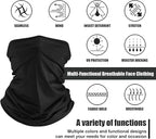 Geyoga 6 Pieces Summer UV Protection Cooling Neck Gaiter Face Clothing Neck - Image 2