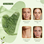 MANLENO Jade Roller & Gua Sha Set - Image 4
