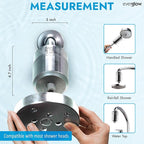 EVERGLOW High-Output Shower Filter, Dry Skin, Heavy Metals and Vitamin C Infused - Image 5