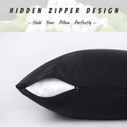 100% Silk Pillow Cases 2 Pack, Mulberry Silk Pillowcase - Image 4
