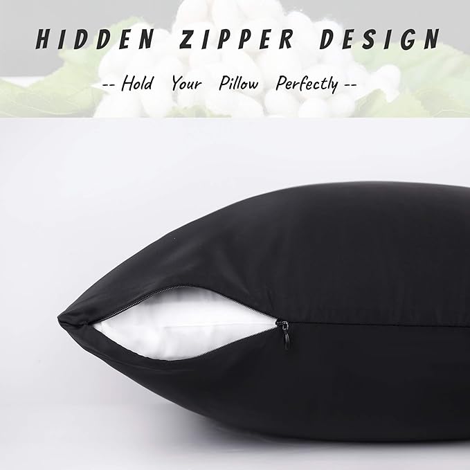 100% Silk Pillow Cases 2 Pack, Mulberry Silk Pillowcase - Image 4