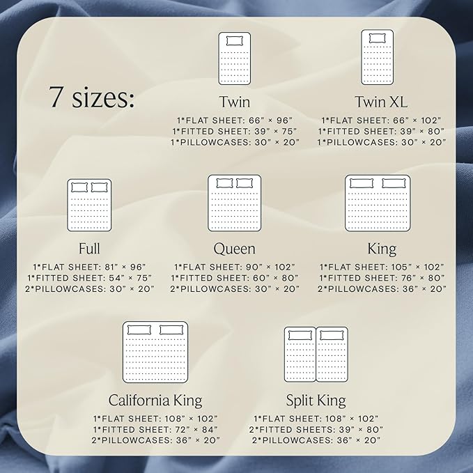 LuxClub Twin XL Sheets - Image 4
