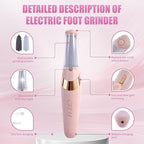 Pedicure Tool, Foot Callus Remover, Electric Pedicure Set, Foot Care, Removes - Image 2