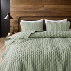 WDCOZY Oversized California Cal King Size Quilt Bedding Sets - Image 8