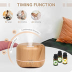 Homeweeks 300ml Essential Oil Diffuser, Quiet Aromatherapy Mist Diffusers - Image 4