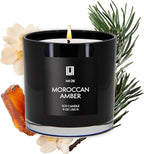 Lulu Candles | Moroccan Amber | Smells Musky & Floral | Luxury Scented Soy Jar by LULUCANDLES