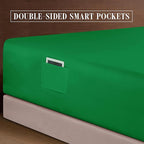 Elegant Comfort Luxurious 1500 Premium Hotel Quality Microfiber 4-Piece Sheet - Image 5