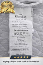 Quilted Bamboo Pillow Cover Collection – Cooling Pillow Protector - Image 3