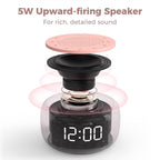 Buffbee Sound Machine & Alarm Clock 2-in-1-0-100% Display Dimmer, Under Light - Image 3
