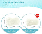 Sunlit Bath Jello Mini Gel Bath Pillows, Lumbar Pillow - Image 4